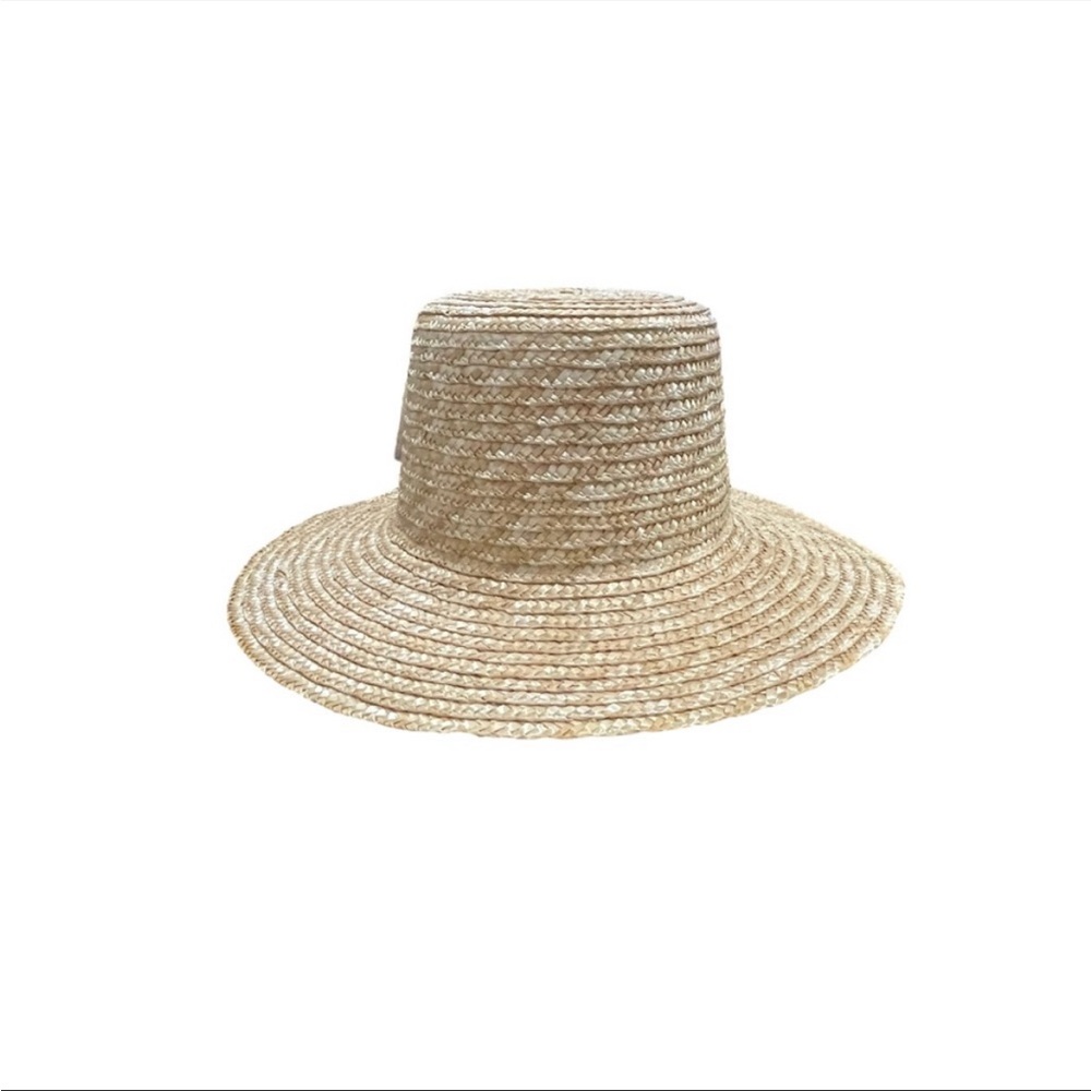 Lack of Color Wide Brim Boater Sun Hat Size L New